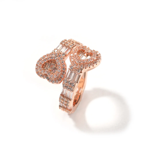 Opening Full Diamond Iced Out Ring