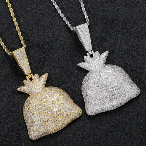 Dollar Sign Pendants Fine Hip Hop