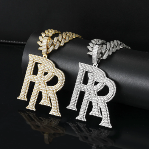 Double RR Rolls Royce Pendant