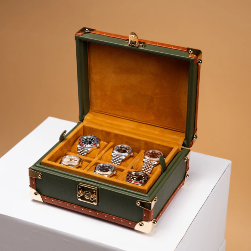 Luxury Retro Travel Case for Watches